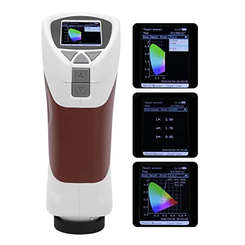 PAKLIF Präzises digitales Kolorimeter CS-10 tragbar 8mm Colorimeter Color Difference Meter Tester Multifunctional Colorimeter Support USB 2.0 Schnittstelle mit Farbbildschirm PAKLIF Präzises digitales Kolorimeter CS-10 tragbar 8mm Colorimeter Color Difference Meter Tester Multifunctional Colorimeter Support USB 2.0 Schnittstelle mit Farbbildschirm von PAKLIF