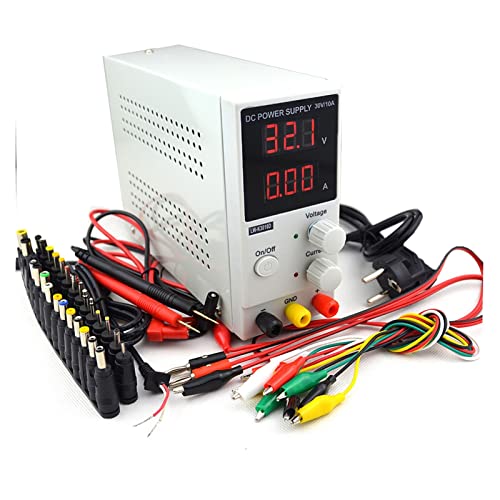 PAKLIF Variable Stromversorgung LW-3010D. Mini LED Digital einstellbar DC Stromversorgung, 0~3 0V 0~10A, 110-V-220-V, Schaltnetzteil 0. 1V / 0,01A + DC Jack + Teststift Tischnetzteil PAKLIF Variable Stromversorgung LW-3010D. Mini LED Digital einstellbar DC Stromversorgung, 0~3 0V 0~10A, 110-V-220-V, Schaltnetzteil 0. 1V / 0,01A + DC Jack + Teststift Tischnetzteil von PAKLIF