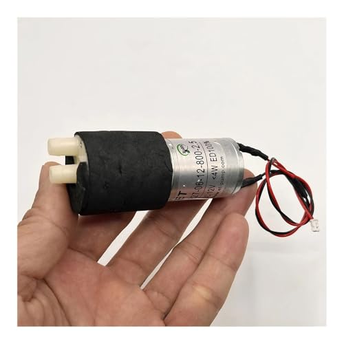 DC 9V-12V Small 370 Electronic Starter Self-Priming Water Pump R27-06-12-800 27mm Water Pump for Sweeper Robot Cleaner(B Pump) von PAKMEZ