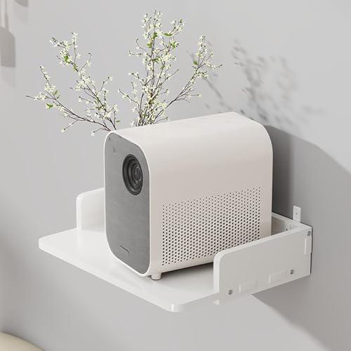 PAKMEZ Router Aufbewahrungsbox, Kleine WLAN-Boxen für zu Hause, Wand Aufbewahrung für Zuhause, Etagere Pour Decodeur, Unsichtbare Ausgehö, Innendekoration Lagerregal(40 * 24 * 7cm/15 * 9 * 2in) von PAKMEZ