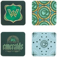 Wicked Movie - Offiziell lizenzierte Untersetzer de Disney für Wicked-Fans, Designs de Smaragdstadt und Unzen mit Korkrückseite de, stilvolle Wicked Movie - Offiziell lizenzierte Untersetzer de Disney für Wicked-Fans, Designs de Smaragdstadt und Unzen mit Korkrückseite de, stilvolle von PALADONE