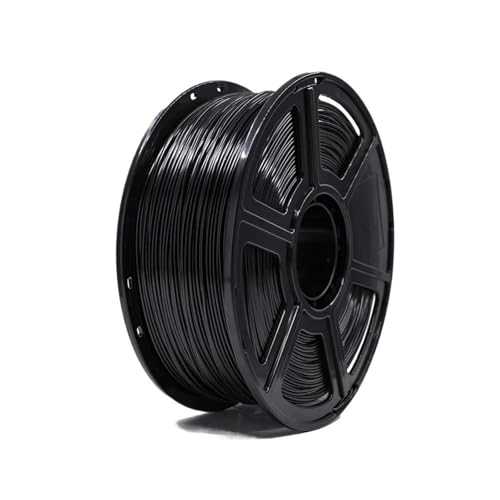 WUXUN3DP 1 kg/Rolle Elastisches TPU 95A Filament 1,75 mm Flex 3A Druckermaterial Schwarz Natur Rot Grün Blau(Elastic Black) von PALAPUDE