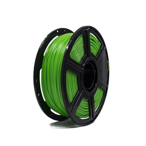 WUXUN3DP 1 kg/Rolle Elastisches TPU 95A Filament 1,75 mm Flex 3A Druckermaterial Schwarz Natur Rot Grün Blau(Elastic Green) von PALAPUDE