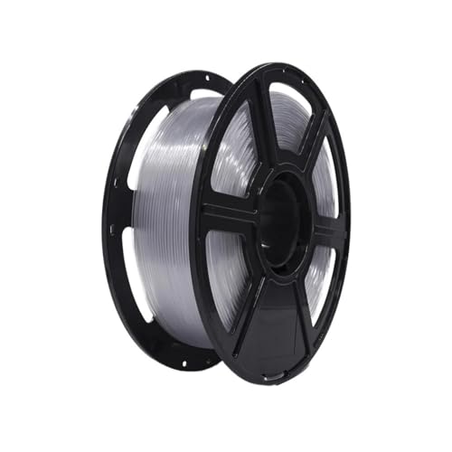 WUXUN3DP 1 kg/Rolle Elastisches TPU 95A Filament 1,75 mm Flex 3A Druckermaterial Schwarz Natur Rot Grün Blau(Elastic Nature) von PALAPUDE