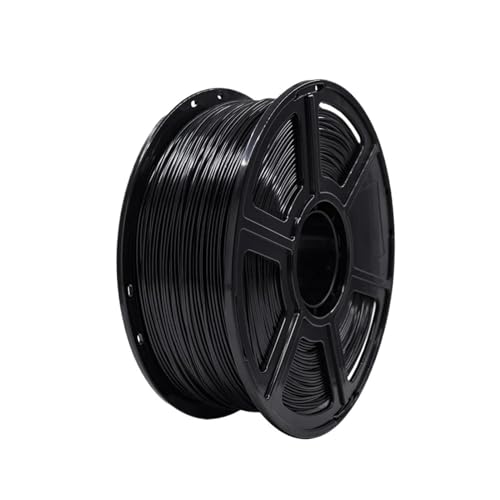 WUXUN3DP 1kg Pa Nylon 3D Filament Drucker 1,75mm Gewinde Weiß Natur Farbe 3D Druck Material(Nylon Black) von PALAPUDE