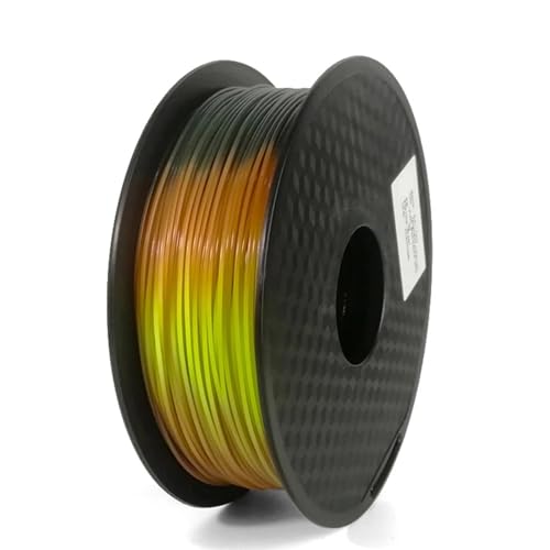WUXUN3DP 3D-Drucker-PLA-Filament 1,75 mm Sublimations-Farbwechsel mit Temperatur 31–45 Grad 3D-Druckmaterial 3D-Stift-Filament(01) von PALAPUDE