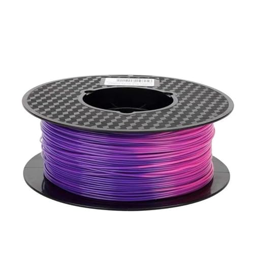 WUXUN3DP 3D-Drucker-PLA-Filament 1,75 mm Sublimations-Farbwechsel mit Temperatur 31–45 Grad 3D-Druckmaterial 3D-Stift-Filament(02) von PALAPUDE