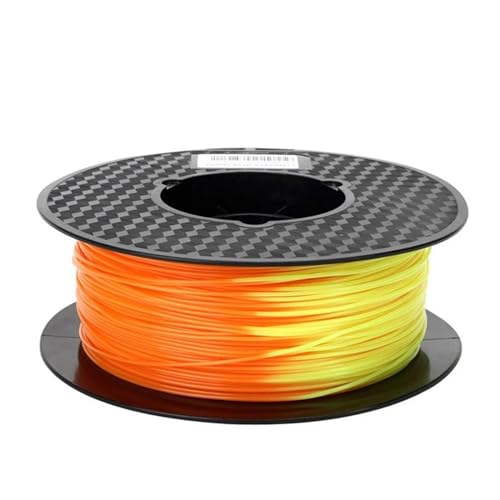 WUXUN3DP 3D-Drucker-PLA-Filament 1,75 mm Sublimations-Farbwechsel mit Temperatur 31–45 Grad 3D-Druckmaterial 3D-Stift-Filament(04) von PALAPUDE