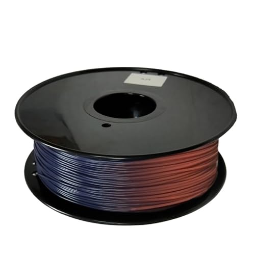 WUXUN3DP PLA-Filament for 3D-Drucker, Farbwechsel bei Temperaturen von 31–45 Grad, von Lila über Pink, Grün bis Gelb, 1,75 mm(05) von PALAPUDE