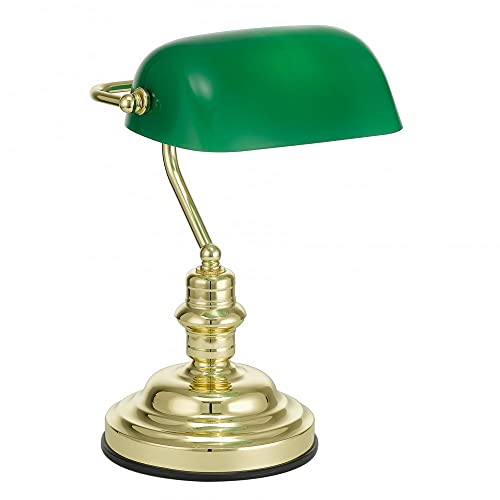 Leselampe Bürolampe mit Zugschalter Bankers Lamp im Jugendstil Schreibtischlampe vintage grün Bibliotheksleuchte xcl111 Palazzo Exklusiv Leselampe Bürolampe mit Zugschalter Bankers Lamp im Jugendstil Schreibtischlampe vintage grün Bibliotheksleuchte xcl111 Palazzo Exklusiv von PALAZZO INT