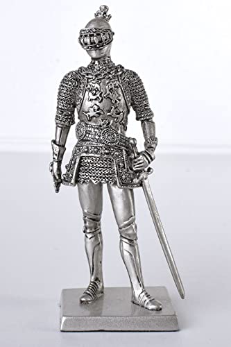 Ritterfigur Ritterrüstung Ritter mit Schwert Sammelfigur signiert Krieger Figur rf002 Palazzo Exclusiv von PALAZZO INT