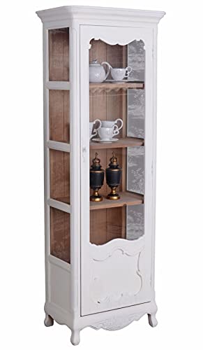 Rustikale Vitrine Landhausstil antik Shabby chic Vintage Regal Landhaus184 x 54 cm HMA02 Palazzo Exklusiv von PALAZZO INT