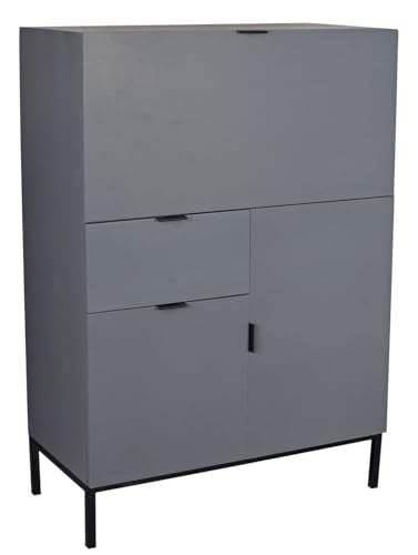 Sekretär Schreibsekretär Klappsekretär Schreibtisch 80 cm Petrol Restposten hmb405 Palazzo Exklusiv von PALAZZO INT