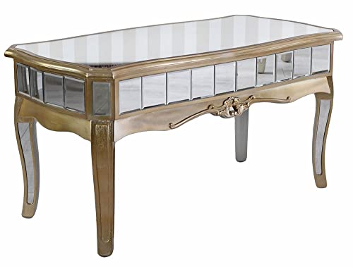 Tisch verspiegelt Couchtisch Glastisch Wohnzimmertisch Vintage Couchtisch 95 cm vic530 Palazzo Exklusiv Tisch verspiegelt Couchtisch Glastisch Wohnzimmertisch Vintage Couchtisch 95 cm vic530 Palazzo Exklusiv von PALAZZO INT