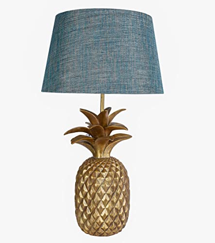 Tischlampe Ananas Tischleuchte Pineapple Lamp Nachttischlampe Leuchte Gold cw209 Palazzo Exklusiv von PALAZZO INT