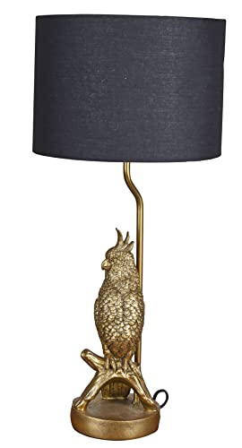 Tischlampe Papagei Leuchte Kakadu Dekoleuchte 58cm Tischleuchte ohne Leuchtmittel Vogel Figur cw268 Palazzo Exklusiv von PALAZZO INT