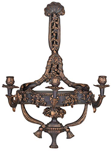 Wandleuchter Barock Kerzenhalter Hängeleuchter Antik Leuchter 68cm oar671 Palazzo Exklusiv von PALAZZO INT
