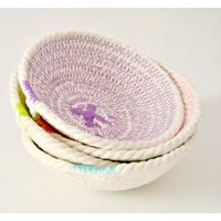 Mini Strickseil-Schalen 4Er Set von PALEOLOCHIC