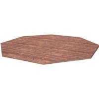 PALMAKO AS Fußboden für Pavillon »Betty 2«, BxHxT: 465 x 2,8 x 465 cm, braun, Holz von PALMAKO AS