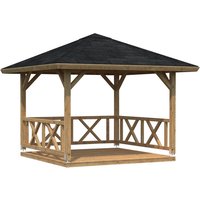 PALMAKO Pavillon »Betty«, Zeltdach, quadratisch, BxHxT: 300 x 323 x 300 cm - braun PALMAKO Pavillon »Betty«, Zeltdach, quadratisch, BxHxT: 300 x 323 x 300 cm - braun von PALMAKO