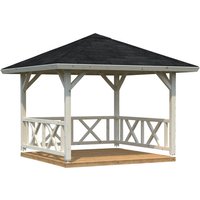 PALMAKO AS Pavillon »Betty«, Zeltdach, quadratisch, BxHxT: 300 x 323 x 300 cm - braun von PALMAKO AS