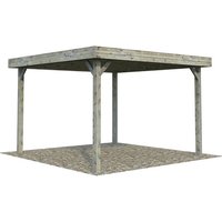 PALMAKO Pavillon »Lucy«, quadratisch, BxHxT: 349 x 254 x 349 cm - grau von PALMAKO