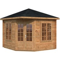 PALMAKO AS Pavillon »Melanie«, quadratisch mit Ausschnitt, BxHxT: 280 x 302 x 280 cm - braun von PALMAKO AS