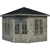 PALMAKO Pavillon »Melanie«, quadratisch mit Ausschnitt, BxHxT: 280 x 302 x 280 cm - grau von PALMAKO