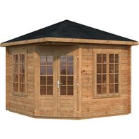 PALMAKO Pavillon »Melanie«, quadratisch mit Ausschnitt, BxHxT: 330 x 325 x 330 cm - braun PALMAKO Pavillon »Melanie«, quadratisch mit Ausschnitt, BxHxT: 330 x 325 x 330 cm - braun von PALMAKO