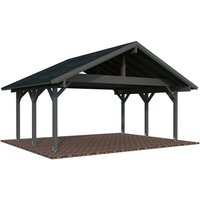 PALMAKO Carport »Robert«, Aufstellmaße BxTxH: 635 x 510 x 363 cm, lackiert, Holz - grau PALMAKO Carport »Robert«, Aufstellmaße BxTxH: 635 x 510 x 363 cm, lackiert, Holz - grau von PALMAKO