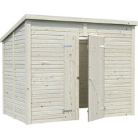 PALMAKO Elementhaus »Leif«, BxT: 273 x 170 cm (Außenmaße), Wandstärke: 16 mm - beige von PALMAKO