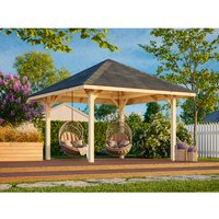 PALMAKO Pavillon »Bianca«, BxHxT: 300 x 319 x 300 cm, transparent tauchgrundiert - braun PALMAKO Pavillon »Bianca«, BxHxT: 300 x 319 x 300 cm, transparent tauchgrundiert - braun von PALMAKO