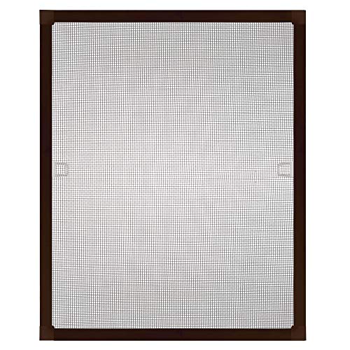 PALMAT Aluminiumrahmen mit Zubehör für feste Größen (75 x 75 cm, Braun) von PALMAT