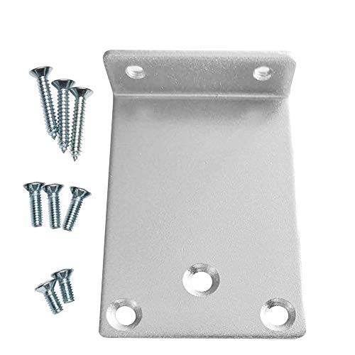 PALMAT – Türschließer Rahmenplatte für Parallelarm-Montage - Aus Aluminium, Montageplatte für Türschließer mit Parallelarm Montage (Packung mit 1 Stück) von PALMAT