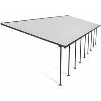 Palram-canopia - Aluminium Terrassenüberdachung Feria Anthrazit 385x1275x305 cm Palram-canopia - Aluminium Terrassenüberdachung Feria Anthrazit 385x1275x305 cm von PALRAM - CANOPIA