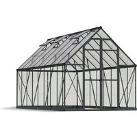 Palram-canopia - Aluminium Gewächshaus Balance 816 Anthrazit 487x244x229 cm von PALRAM - CANOPIA