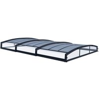 Palram-canopia - Aluminium Poolüberdachung Majorca 46 Anthrazit 670x457x81 cm Palram-canopia - Aluminium Poolüberdachung Majorca 46 Anthrazit 670x457x81 cm von PALRAM - CANOPIA