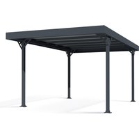 Palram-canopia - Aluminium Carport Palma 5000 Grau 497x293x224 cm von PALRAM - CANOPIA