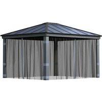 Palram-canopia - Polyester Moskitonetz für Pavillon Dallas 4300 Grau Palram-canopia - Polyester Moskitonetz für Pavillon Dallas 4300 Grau von PALRAM - CANOPIA