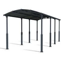 Palram - Canopia Aluminium Carport Arcadia Alpine 8500 Anthrazit 858x359x352 cm Palram - Canopia Aluminium Carport Arcadia Alpine 8500 Anthrazit 858x359x352 cm von PALRAM