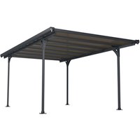 PALRAM Carport »Verona«, BxHxT: 297 x 218 x 500 cm, grau - grau | beige von PALRAM