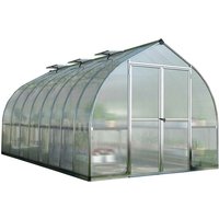 Palram - Canopia Aluminium Gewächshaus Bella 816 Silber 489x244x219 cm von PALRAM