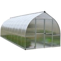 Palram - Canopia Aluminium Gewächshaus Bella 820 Silber 613x244x219 cm von PALRAM