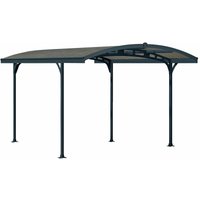 Canopia Metall Carport 'Atlas 5000' mit Kuppeldach, 495 x 288 x 242,5 cm, anthrazit - Palram von PALRAM