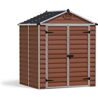 Canopia Kunststoff Gerätehaus Skylight 65 Bernstein 154x185x217 cm - Palram von PALRAM