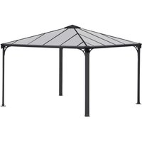 Canopia Aluminium Pavillon Palermo 3600 Anthrazit 360x360x295 cm - Palram von PALRAM