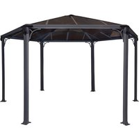 Canopia Aluminium Pavillon Monaco 6-eckig Anthrazit 390x450 cm - Palram von PALRAM