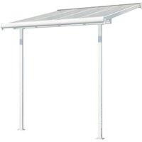 Palram-canopia - Palram-Canopia Aluminium Terrassenüberdachung mit Doppelstegplatten Sierra weiß 230 x 230 cm von PALRAM - CANOPIA