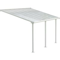 Aluminium Terrassenüberdachung Olympia Weiß 295x546x305 cm - Palram-canopia von PALRAM - CANOPIA