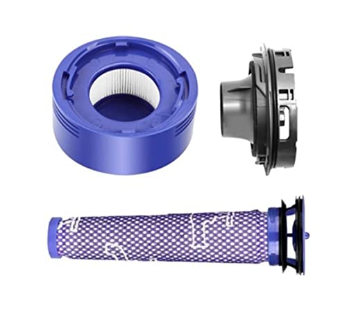 Palumma Motor-Heckabdeckung Ersatznetz für Dyson V7 V8 Staubsauger, Motor-Heckabdeckung + Heckfilter + Vorfilter Staubsaugerfilter-Set (hinten + vor) von PALUMMA